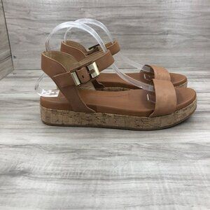 Nurture by Lamaze Tan Cork Wedge Sandals